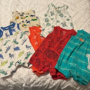12month Boy Summer Tank One Pieces